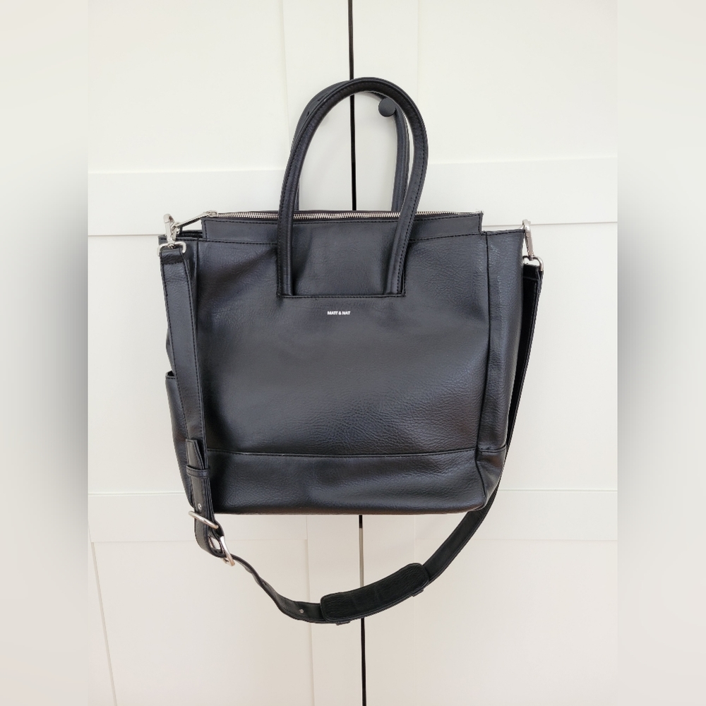 Matt & Nat Black Tote Bag